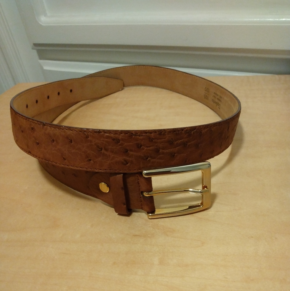 Firenze Italian Ostrich Belt